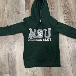 Champion Green Michigan State Hoodie
